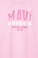 Mavi Kız Çocuk Tişört M7610386-70972