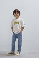 Mavi Erkek Çocuk Tişört M6610420-70057