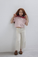 Mavi Kız Çocuk Tişört M7610400-71007