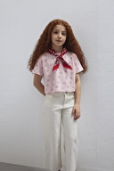 Mavi Kız Çocuk Tişört M7610400-71007