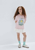 Mavi Kız Çocuk Tişört M7610396-71007