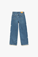 Koton Kız Çocuk Kot Pantolon 5SKG40116AD