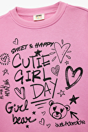 Koton Kız Çocuk Sweatshirt 6WKG10108AK