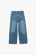 Koton Kız Çocuk Kot Pantolon 6WKG40016AD