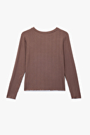 Koton Kadın Pijama Üstü 6WLK40111MK.KHV