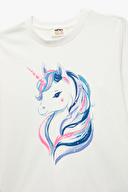 Koton Kız Çocuk Tişört 6WKG10092AK