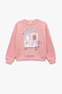 Koton Kız Çocuk Sweatshirt 6WKG10144AK