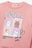 Koton Kız Çocuk Sweatshirt 6WKG10144AK