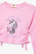 Koton Kız Çocuk Tişört 6WKG10213AK