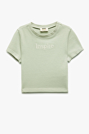 Koton Kız Çocuk Tişört 5SKG10527AK