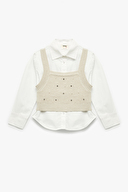 Koton Kız Çocuk Gömlek 6WKG60030AW