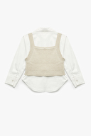 Koton Kız Çocuk Gömlek 6WKG60030AW