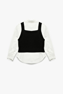 Koton Kız Çocuk Gömlek 6WKG60030AW