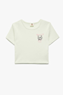 Koton Kız Çocuk Tişört 5SKG10462AK