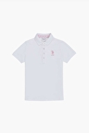 U.S Polo Assn. Kız Çocuk Tişört PU-8654VR013