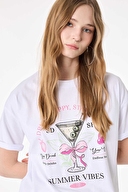 Koton Kadın Tişört 6SAL10085IK