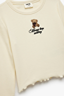 Koton Kız Çocuk Tişört 6WKG10330AK