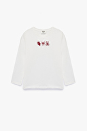 Koton Kız Çocuk Tişört 6WKG10395AK