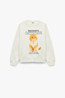 Koton Kız Çocuk Sweat 6WKG10364AK