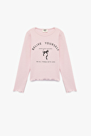 Koton Kız Çocuk Tişört 6WKG10026AK