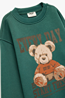 Koton Kız Çocuk Sweat 6WKG10380AK