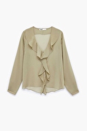 Koton Kadın Gömlek 6SAK60120UW