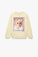 Koton Kız Çocuk Sweat 6WKG10589AK