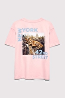 Mavi Kız Çocuk Tişört M7610402-71007