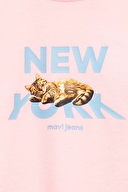 Mavi Kız Çocuk Tişört M7610402-71007