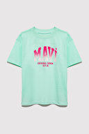 Mavi Kız Çocuk Tişört M7610386-71643