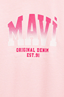 Mavi Kız Çocuk Tişört M7610386-71007