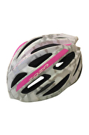 Zozo Bisiklet Kaskı Beyaz/Pembe S Beden