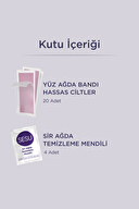 Sesu Yüz Ağda Bandı Hassas Ciltler 20'li