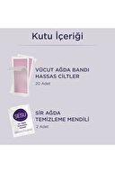 Sesu Ağda Bandı Hassas Cilt 20'li