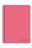 Meteksan Defter A4 60 Yaprak Plastik Kapak Spiralli Çizgili