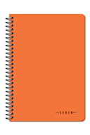 Meteksan Defter A4 80 Yaprak Plastik Kapak Spiralli Çizgili