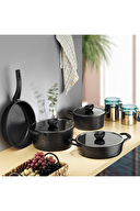 Ar Yıldız Parma Granit Set 7 Parça