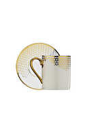 Ar Yıldız Rozy Türk Kahve Fincan Seti 6 Kişilik