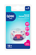Wee Baby Desenli Damaklı Emzik No:3