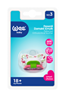Wee Baby Desenli Damaklı Emzik No:3