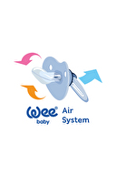 Wee Baby Desenli Damaklı Emzik No:3