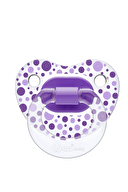 Wee Baby Şeffaf Desenli Damaklı Emzik No:1