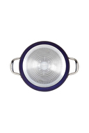 Leggno Master Titanium Sığ Tencere Metalik Mavi 28 cm