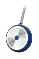 Leggno Master Titanium Tava Metalik Mavi 28 cm