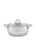 Hisar Optima Bergama İndüksiyon Tabanlı Çelik Derin Tencere 22 cm