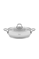 Hisar Optima Bergama İndüksiyon Tabanlı Çelik Basık Tencere 24 cm