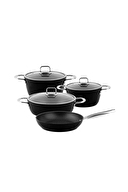 Hisar Nova Pro Granit Tencere Seti 7 Parça