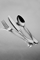 Hisar Contour Paslanmaz Çelik Eskitme Çatal Kaşık Bıçak Takımı 84 Parça