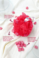 Balmy Çilek Sabunlu Banyo Lifi