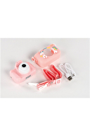 ACTON Kids Fotoğraf Makinesi (Unicorne) Pembe